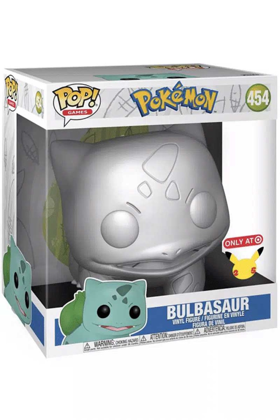 POCKET MONSTER Pokemon Figurer | Kaempe Solv Bulbasaur Funko Pop Vinyl Figur