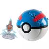 POCKET MONSTER Pokemon Figurer | Rotom Og Great Ball Fra Tomy