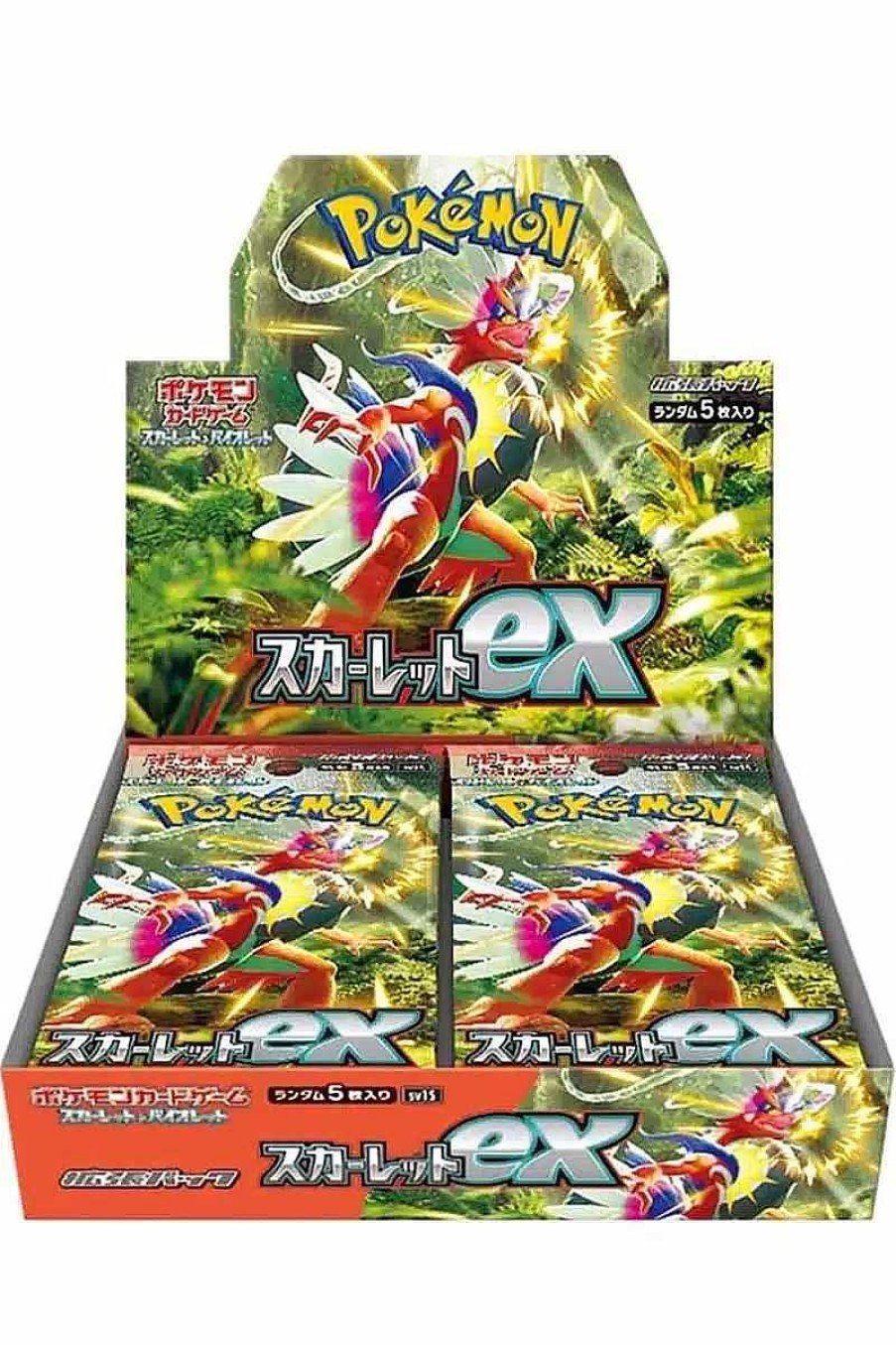 POCKET MONSTER Pokemon Kort | Japansk Scarlet Ex Boosterpakke