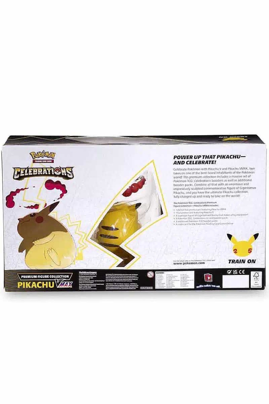 POCKET MONSTER Pokemon Kort | Celebrations Premium Figure Collection Pikachu Vmax