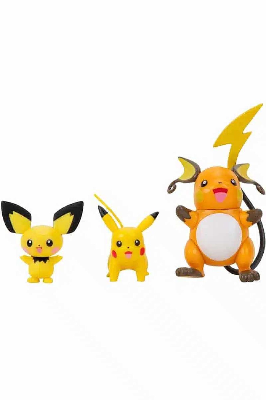 POCKET MONSTER Pokemon Figurer | Udviklingssaet Med Pikachu Raichu Og Pichu