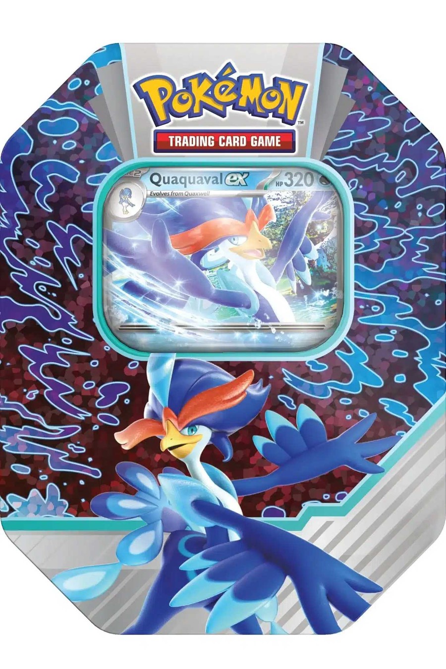 POCKET MONSTER Pokemon Kort | Quaquaval Ex Tin