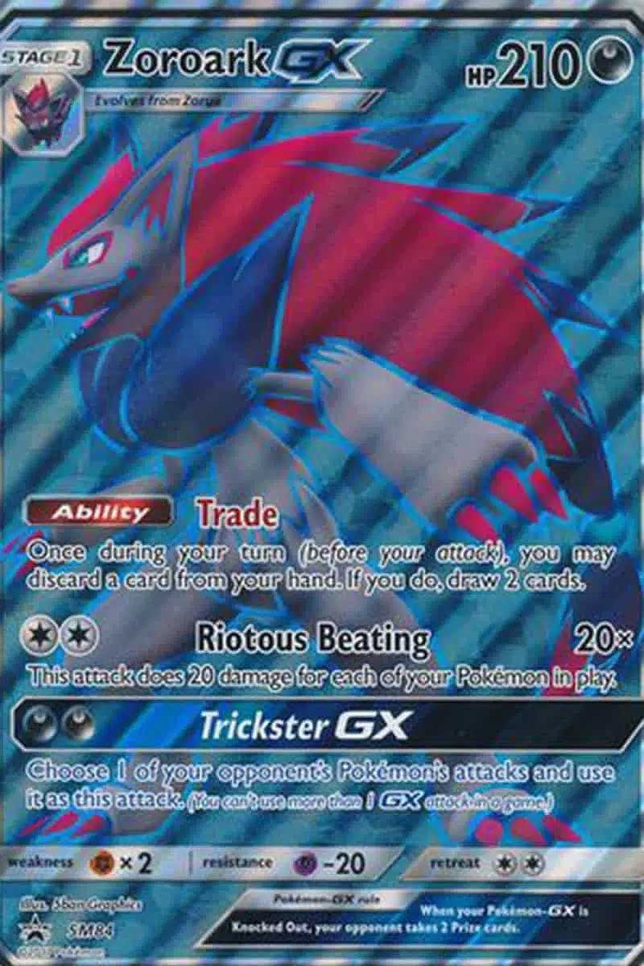 POCKET MONSTER Pokemon Kort | Zoroark Gx Sm84 Stor