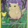 POCKET MONSTER Pokemon Kort | Pikachu 5/25 Full Art Holo Rare