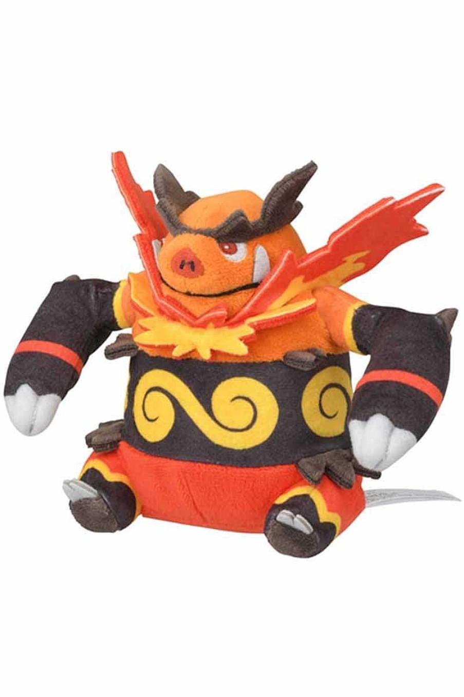 POCKET MONSTER Pokemon Bamser | Japansk Emboar Bamse Fra Pokemoncenter