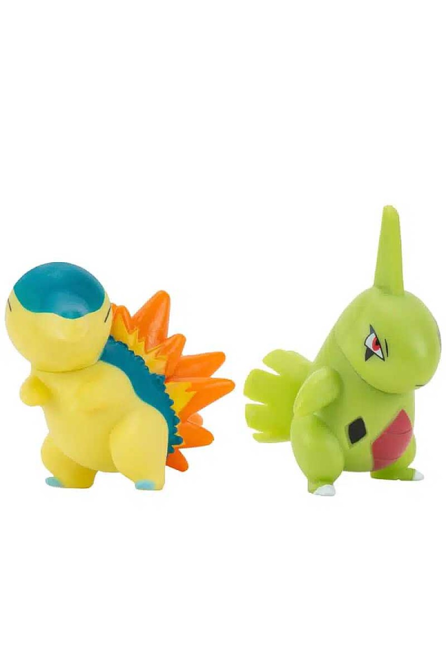 POCKET MONSTER Pokemon Figurer | Larvitar Og Cyndaquil Figur