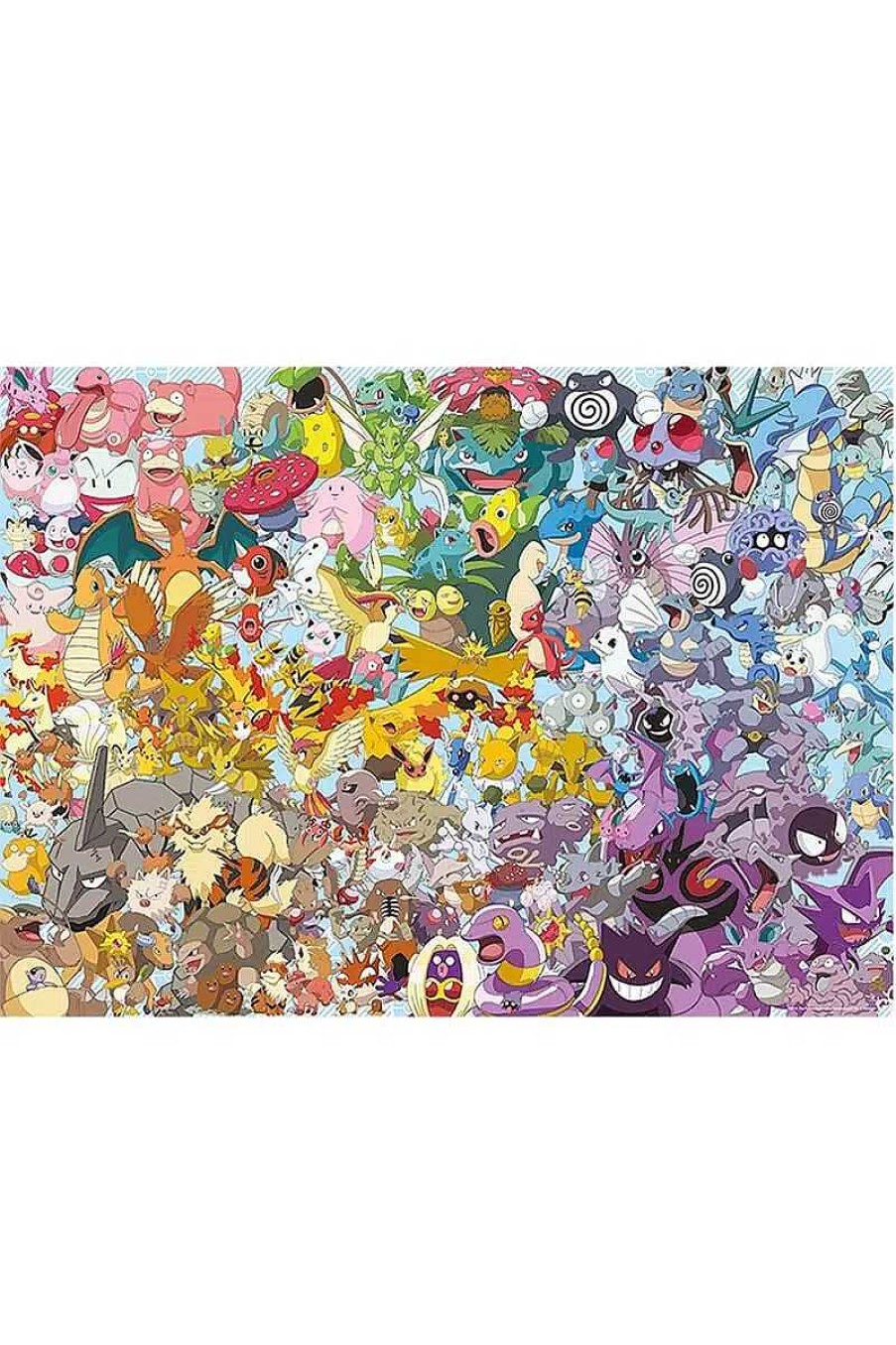 POCKET MONSTER Pokemon Til Bornevaerelset | Pokemon Ravensburger Puslespil Med 1000 Brikker