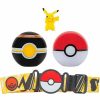 POCKET MONSTER Pokemon Figurer | Pikachu Baelte Med Poke Ball Og Luxury Ball