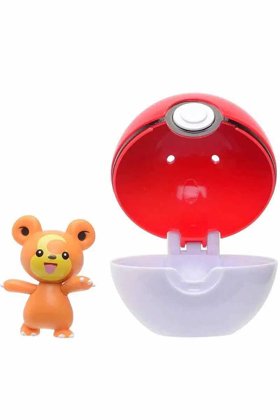 POCKET MONSTER Pokemon Figurer | Teddiursa & Poke Ball