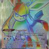 POCKET MONSTER Pokemon Kort | Glaceon Vmax 208/203 Hyper Rare