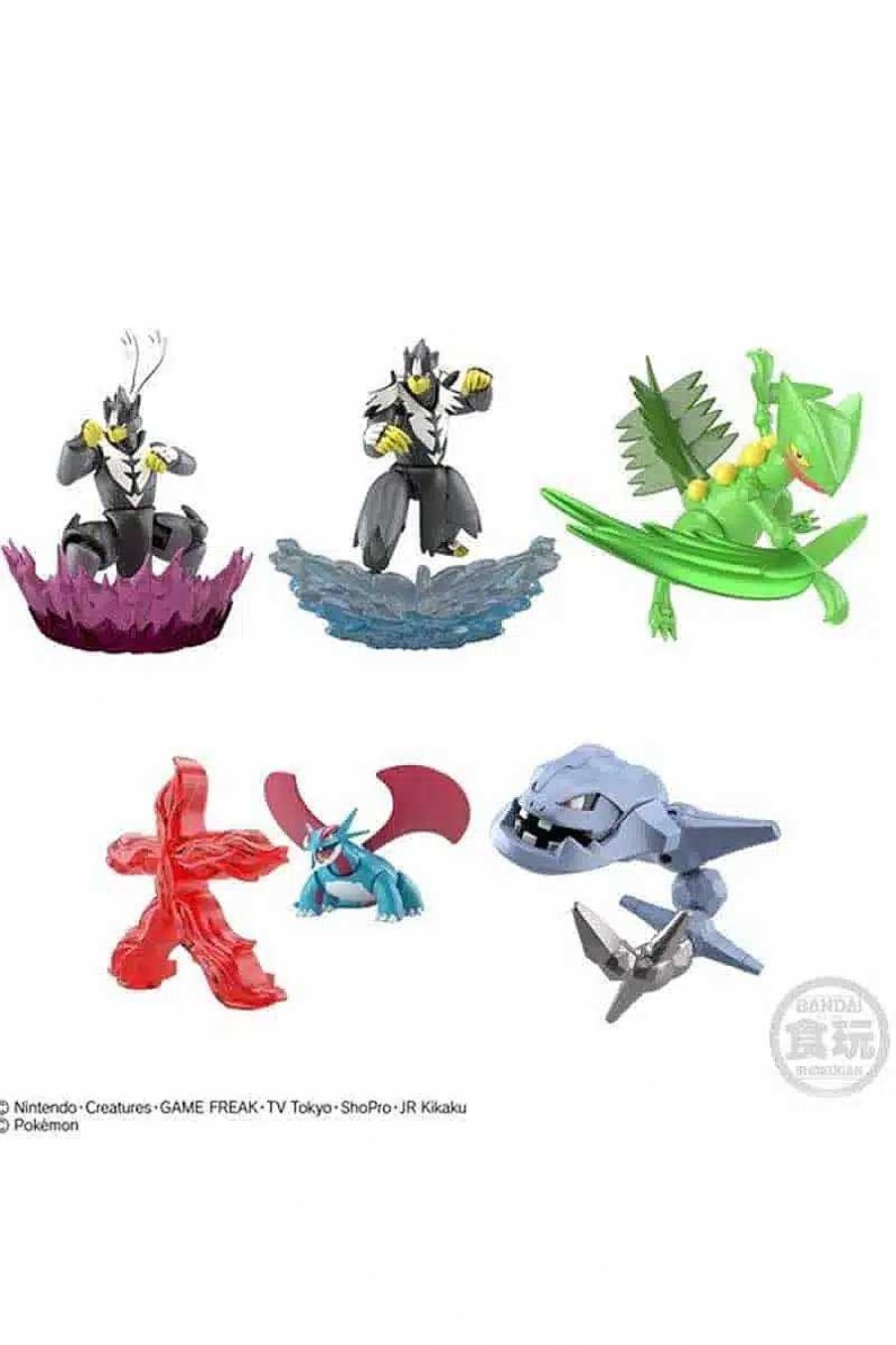 POCKET MONSTER Pokemon Figurer | Shodo 6 Sma Japanske Figurpakker