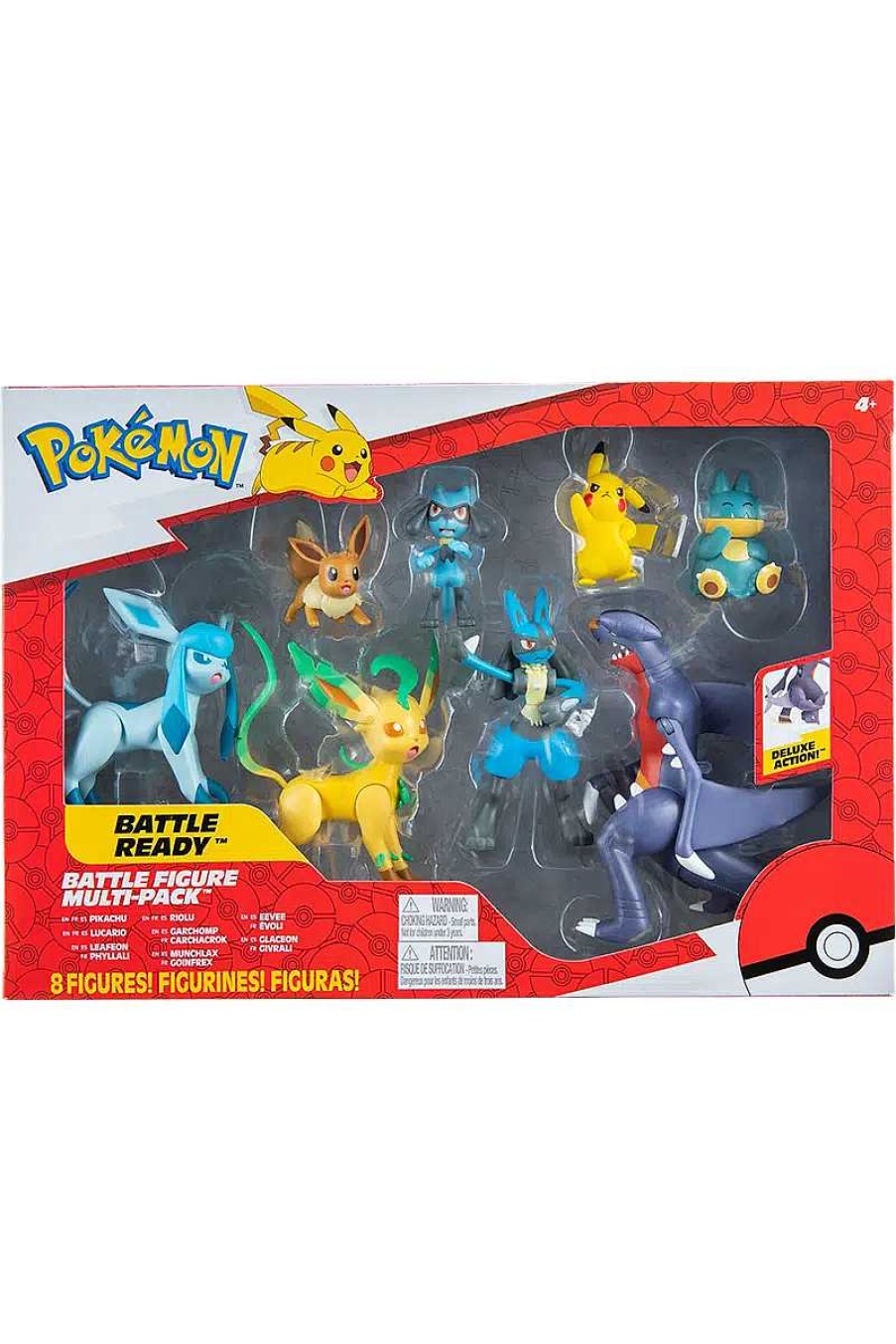 POCKET MONSTER Pokemon Figurer | Multipakke Med 8 Battle Figurer Fra Sinnoh Region