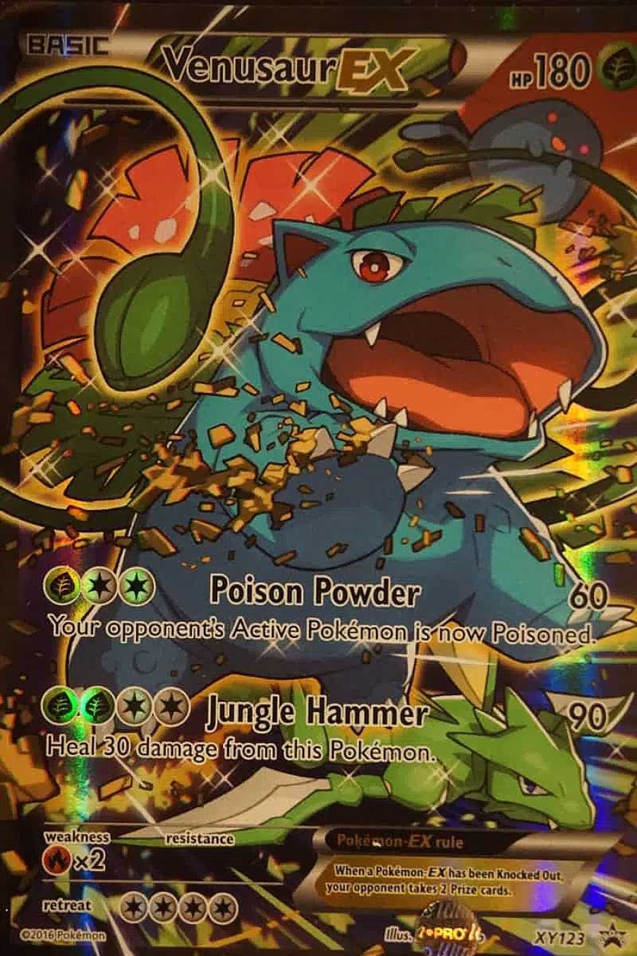 POCKET MONSTER Pokemon Kort | Venusaur Ex Xy123