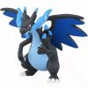 POCKET MONSTER Pokemon Figurer | Lille Japansk Mega Charizard X Figur