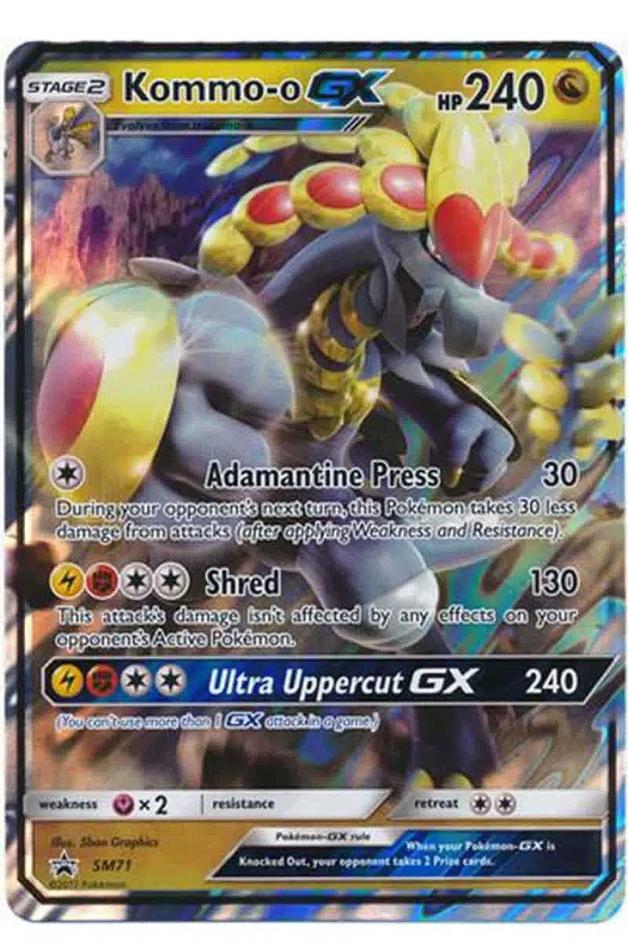 POCKET MONSTER Pokemon Kort | Kommo-O Gx Sm71 I Stor