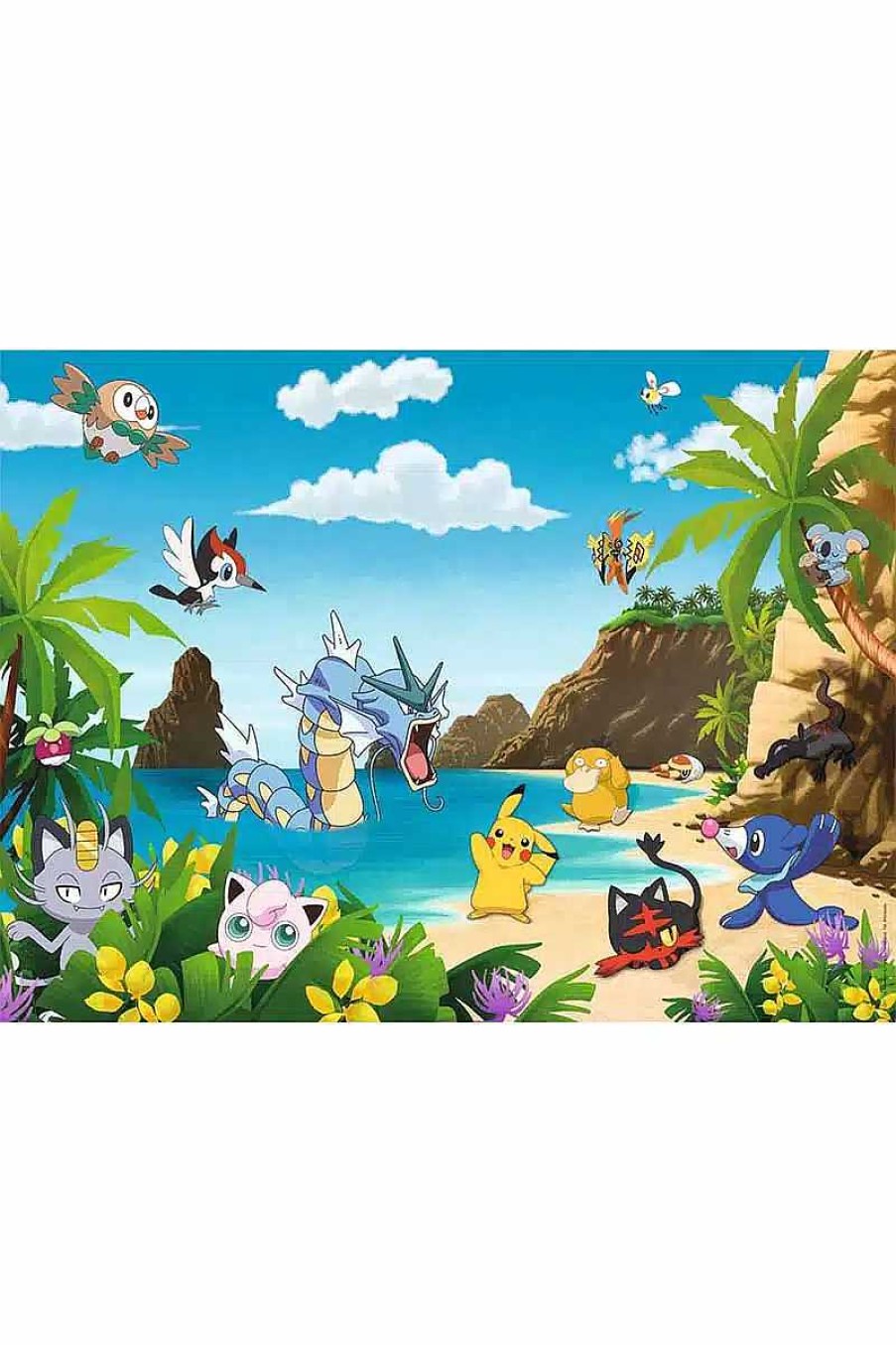 POCKET MONSTER Pokemon Til Bornevaerelset | Pokemon Ravensburger Puslespil Med 200 Brikker