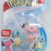 POCKET MONSTER Pokemon Figurer | Snubbull Og Squirtle Figurer