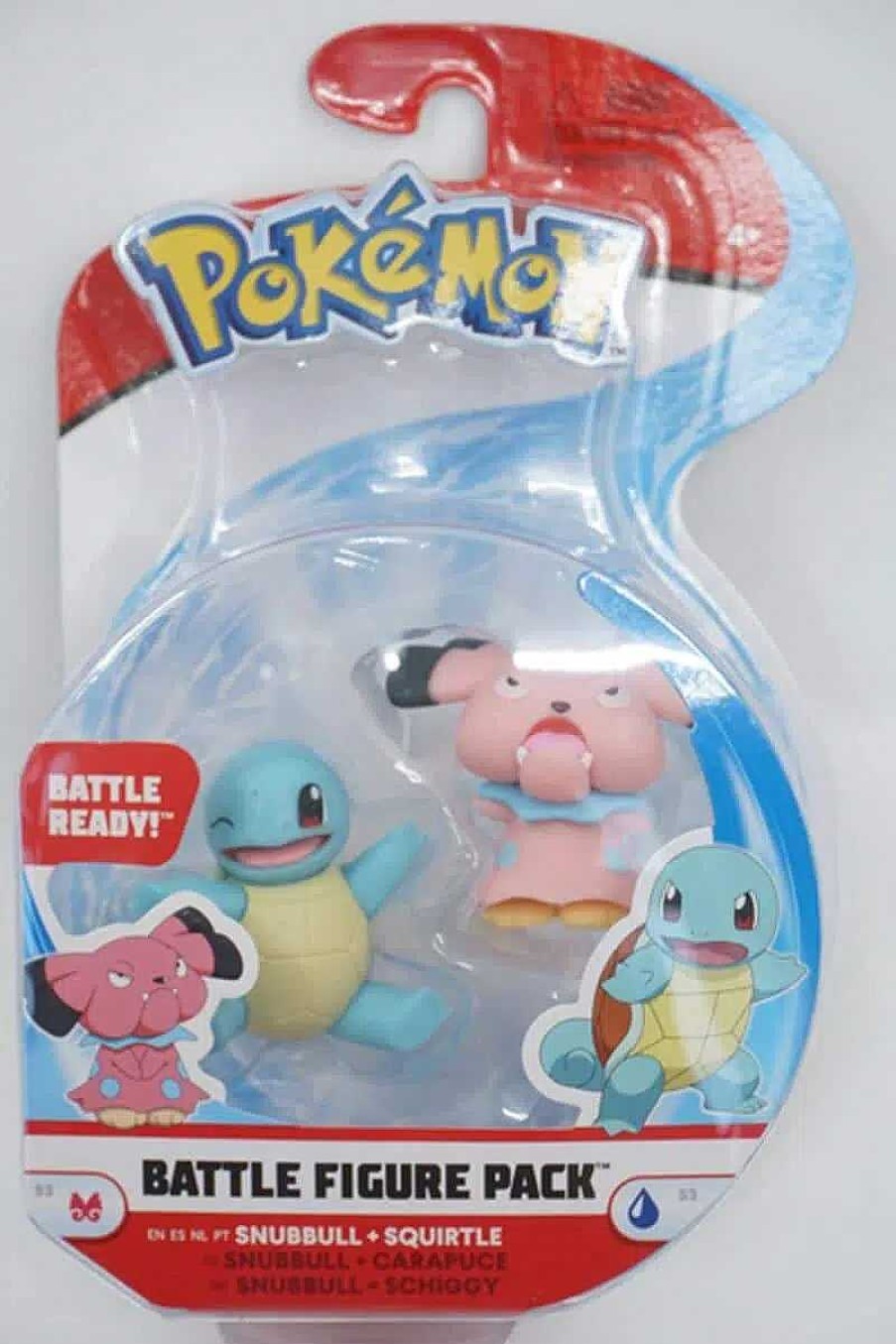 POCKET MONSTER Pokemon Figurer | Snubbull Og Squirtle Figurer