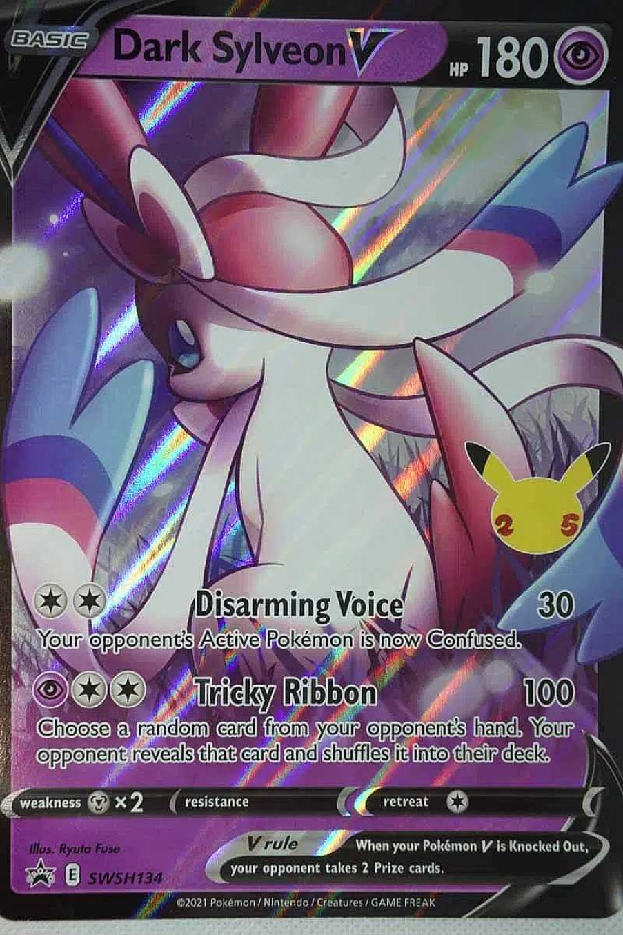 POCKET MONSTER Pokemon Kort | Celebrations Dark Sylveon V