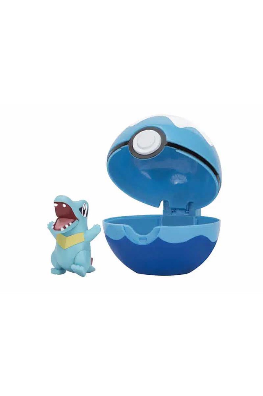 POCKET MONSTER Pokemon Figurer | Totodile Og Poke Ball