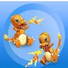 POCKET MONSTER Pokemon Figurer | Charmander Mega Construx Figur