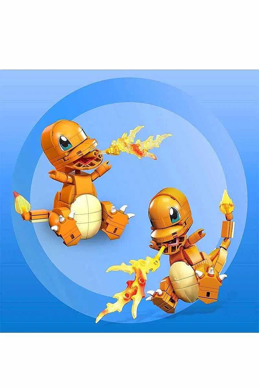 POCKET MONSTER Pokemon Figurer | Charmander Mega Construx Figur