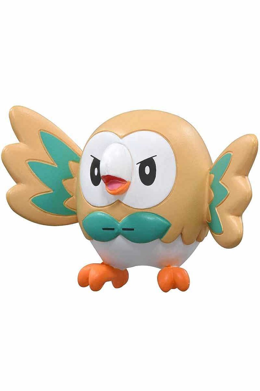 POCKET MONSTER Pokemon Figurer | Lille Japansk Rowlet Figur