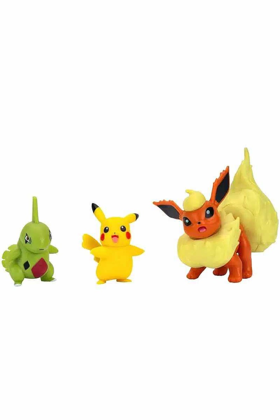 POCKET MONSTER Pokemon Figurer | Flareon Tyranitar & Pikachu Figurer