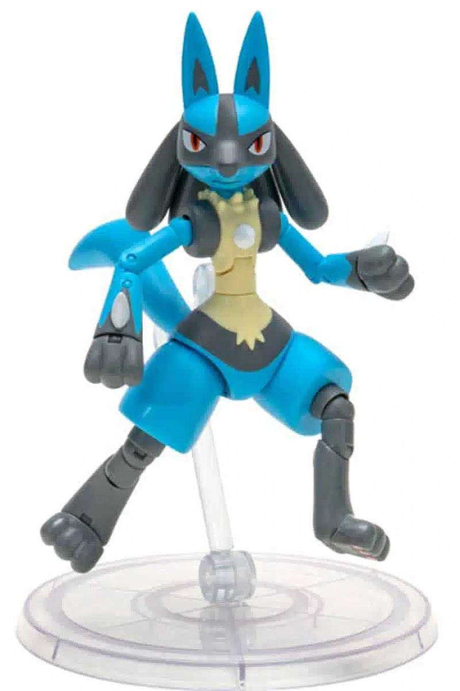 POCKET MONSTER Pokemon Figurer | Stor Lucario 25 Ars Jubilaeums Action Figur