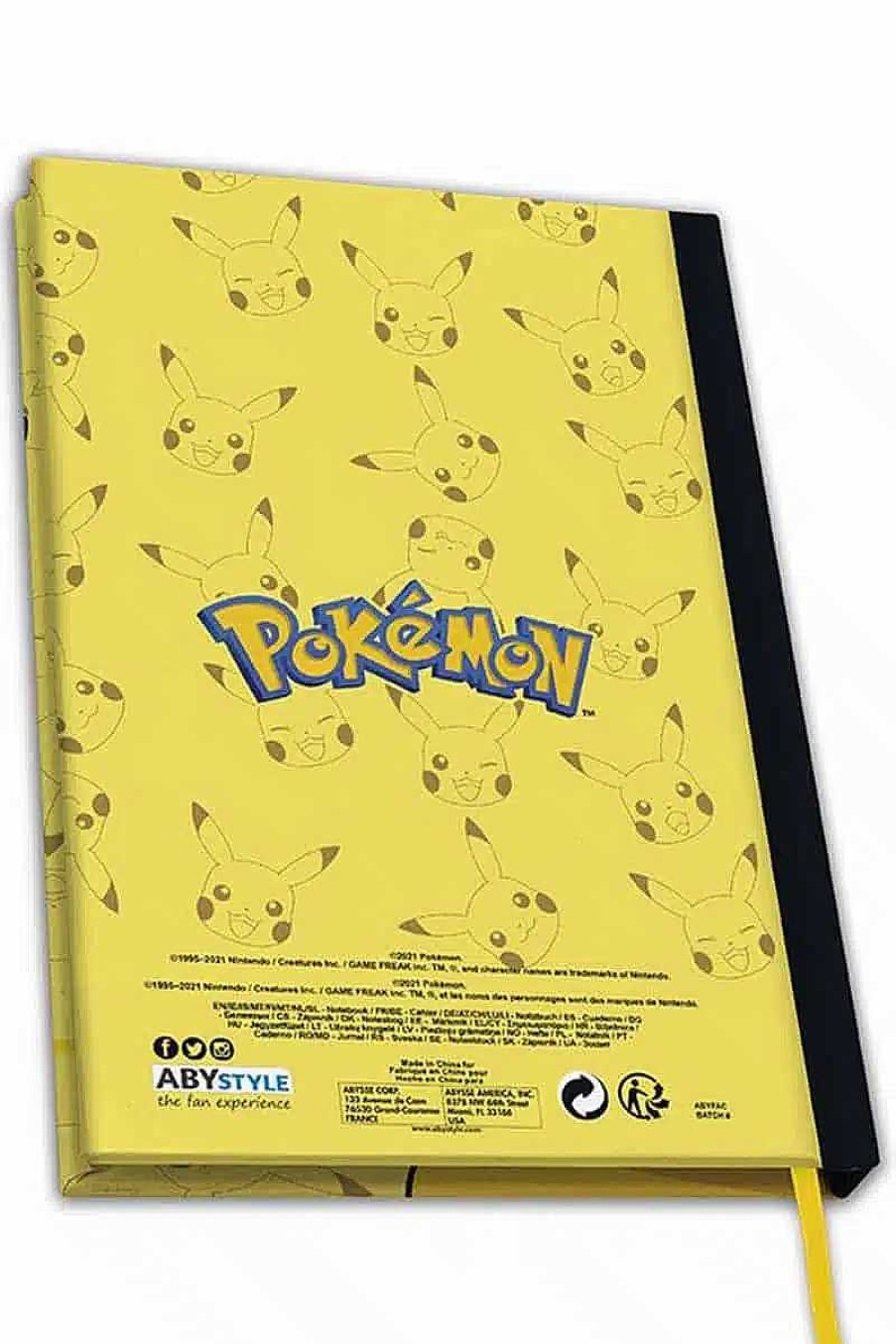 POCKET MONSTER Pokemon Skoleudstyr | Pikachu A5 Notesbog