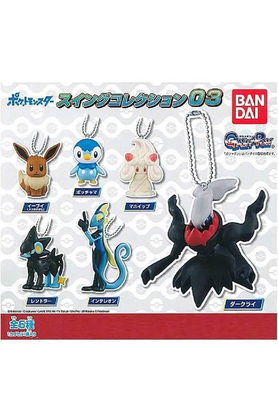 POCKET MONSTER Pokemon Figurer | 6 Sma Japanske Figurer Med Kaede