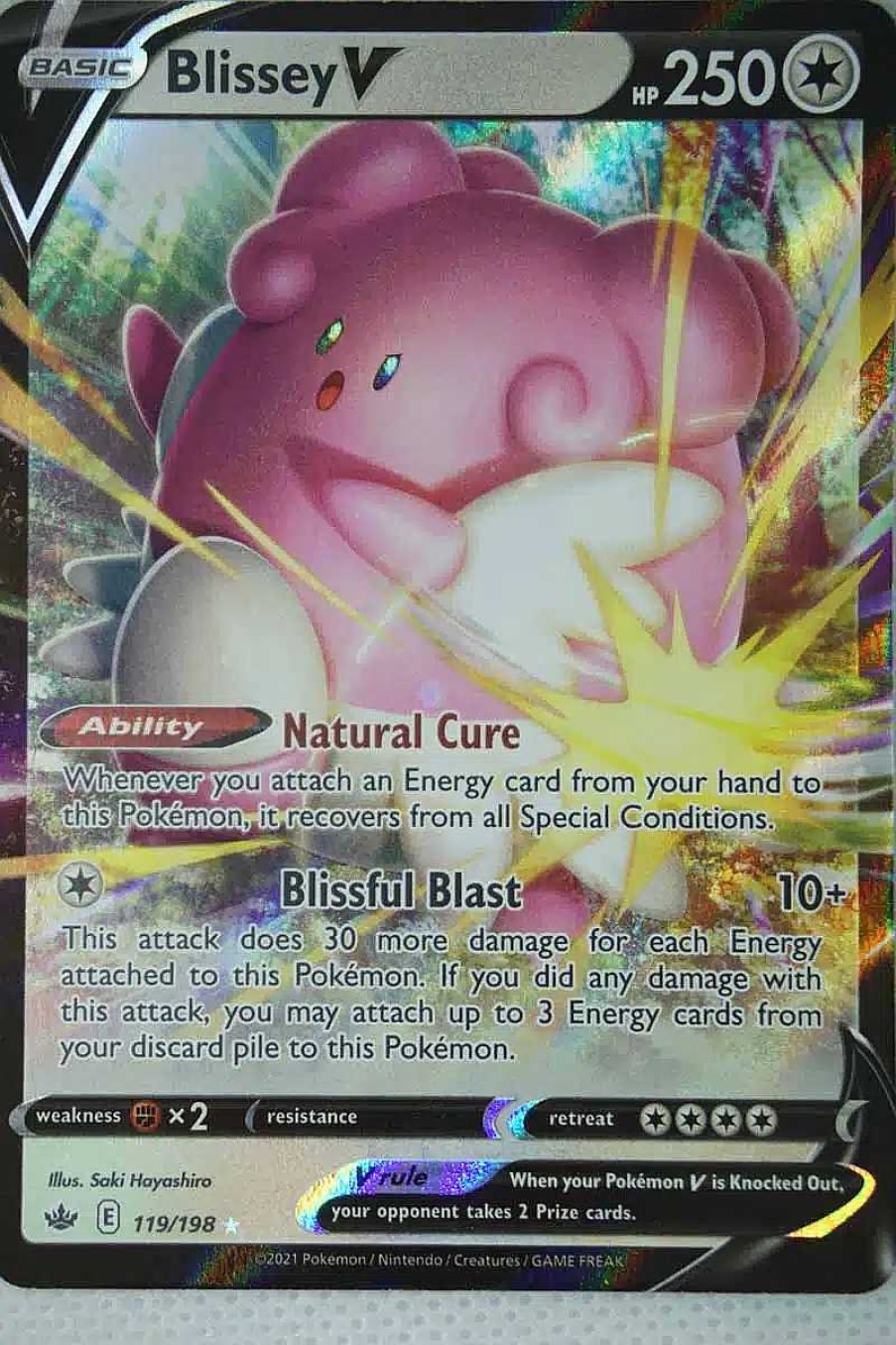 POCKET MONSTER Pokemon Kort | Blissey V 119/198