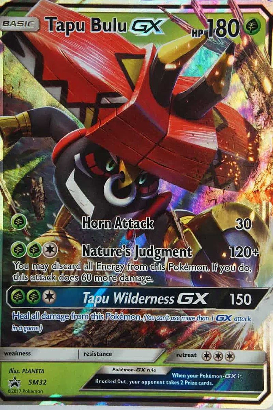 POCKET MONSTER Pokemon Kort | Tapu Bulu Gx Sm32