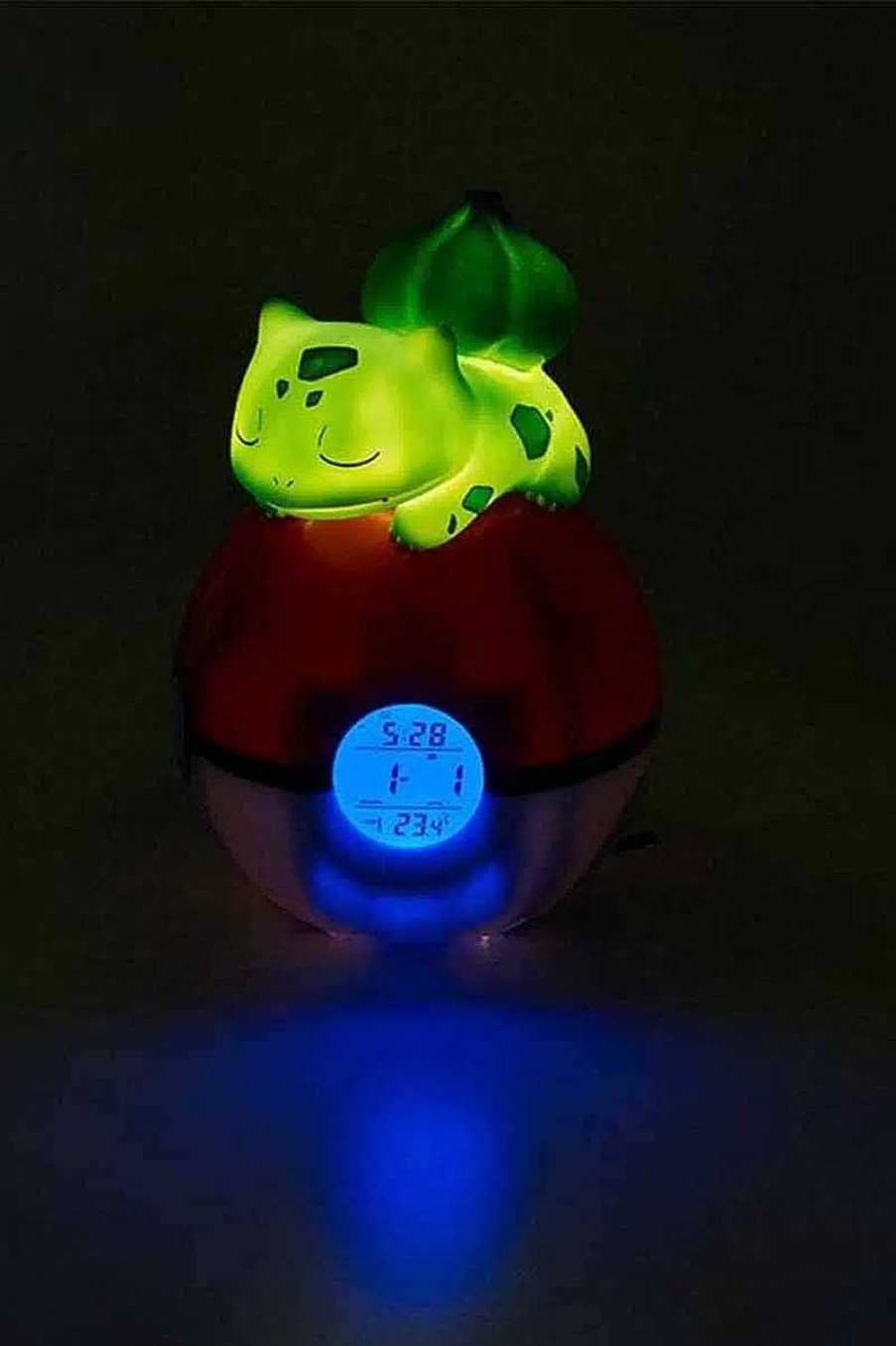 POCKET MONSTER Pokemon Til Bornevaerelset | Bulbasaur Vaekkeur Og Lampe