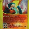 POCKET MONSTER Pokemon Kort | Typhlosion 28/165 Rare Reverse Holo