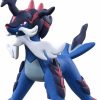 POCKET MONSTER Pokemon Figurer | Lille Japansk Hisuian Samurott Figur