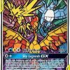 POCKET MONSTER Pokemon Kort | Moltres & Zapdos & Articuno Gx Sm210 Forseglet