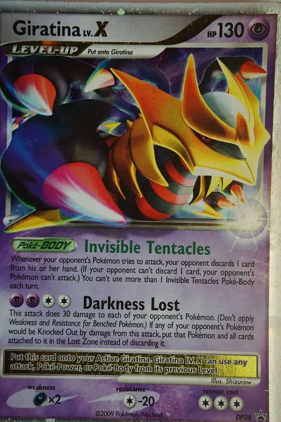 POCKET MONSTER Pokemon Kort | Giratina Lv.X Dp38 Ultra Rare