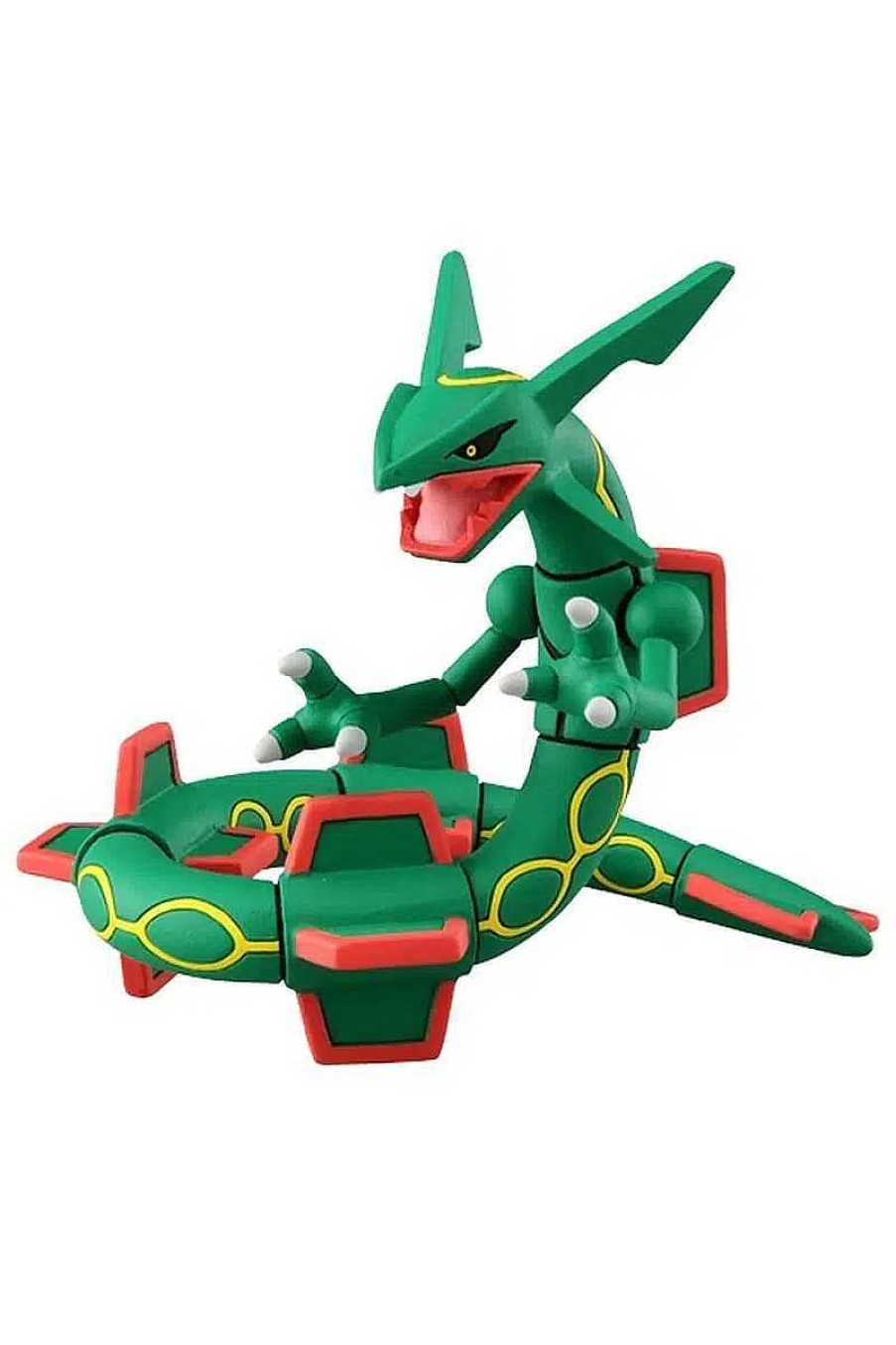 POCKET MONSTER Pokemon Figurer | Japansk Rayquaza Figur