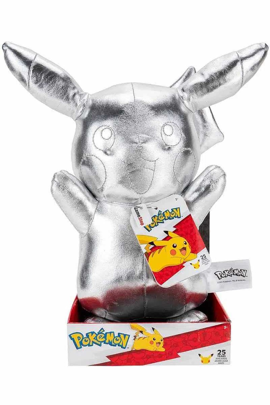 POCKET MONSTER Pokemon Bamser | Stor Pikachu Bamse I Solv 30 Cm