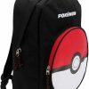 POCKET MONSTER Pokemon Skoleudstyr | Sort Poke Ball Taske