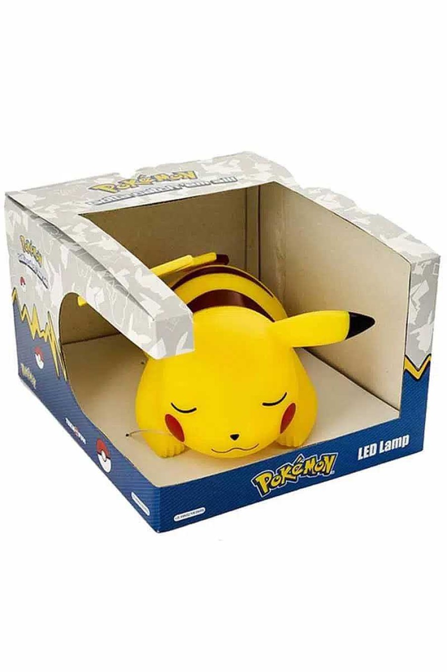 POCKET MONSTER Pokemon Til Bornevaerelset | Sovende Pikachu Led Lampe