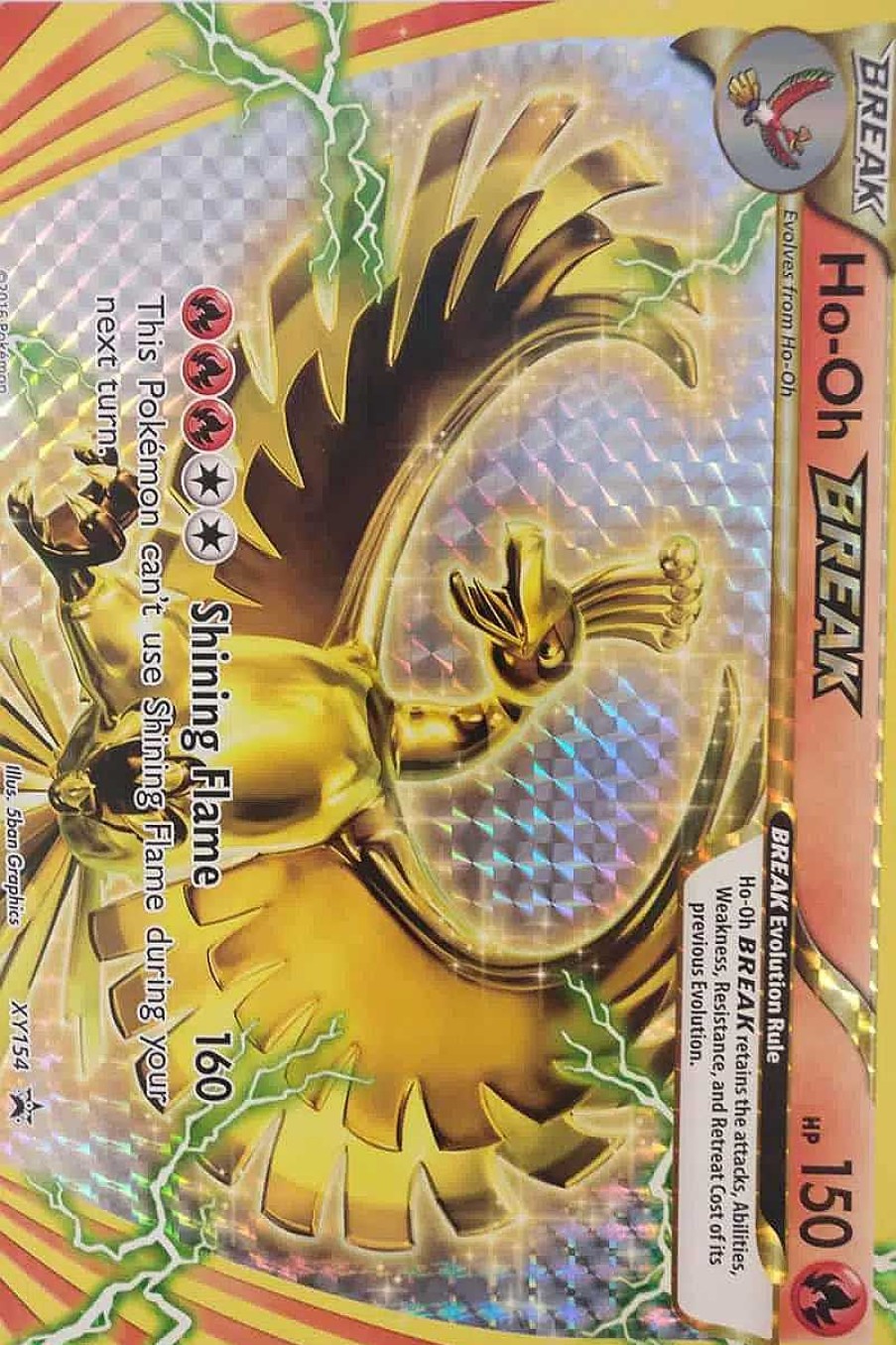 POCKET MONSTER Pokemon Kort | Ho-Oh Break Xy154 Stor