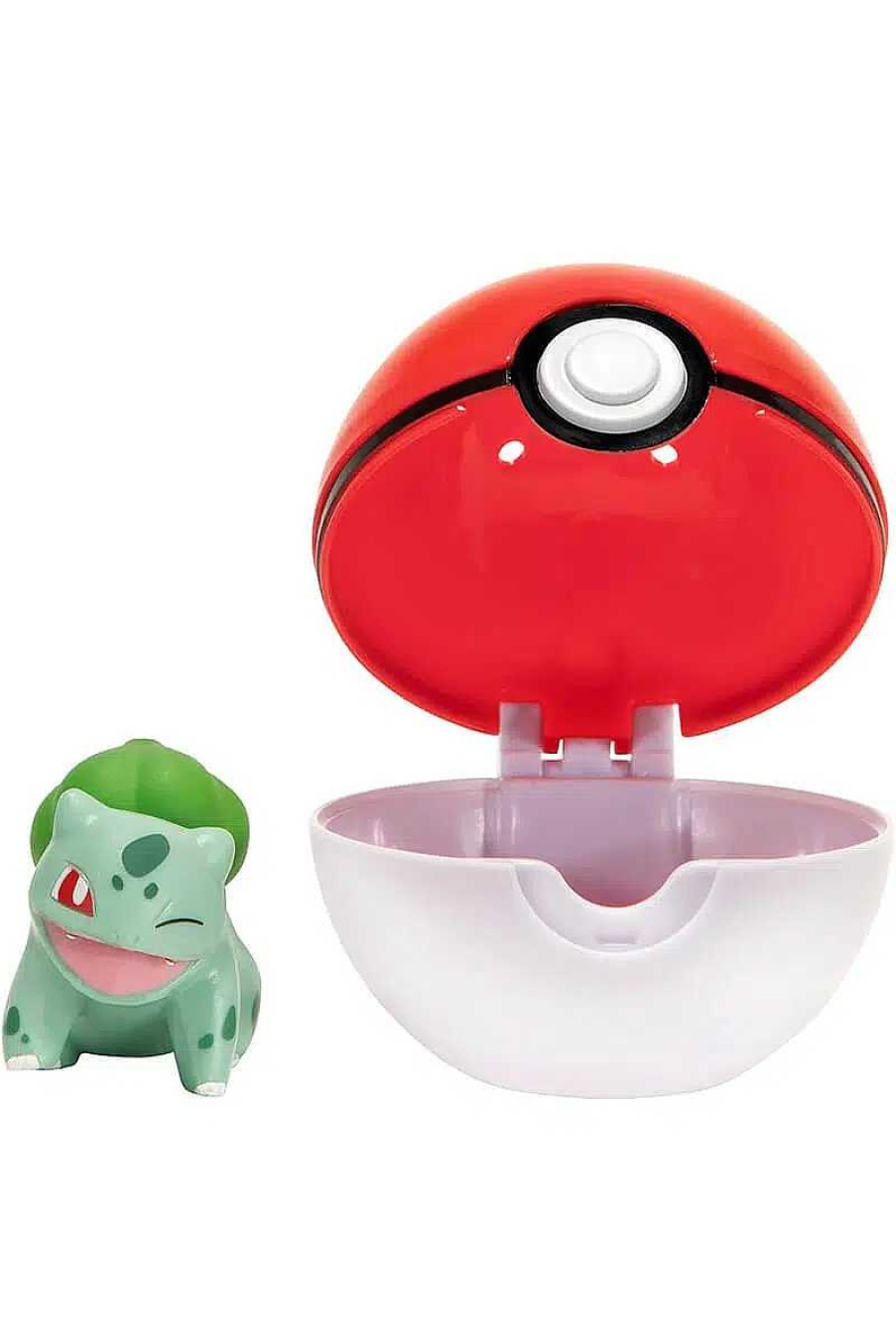 POCKET MONSTER Pokemon Figurer | Bulbsaur Og Poke Ball