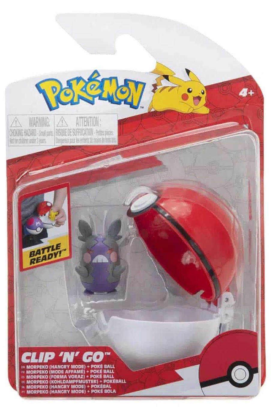 POCKET MONSTER Pokemon Figurer | Sur Morpeko Og Poke Ball