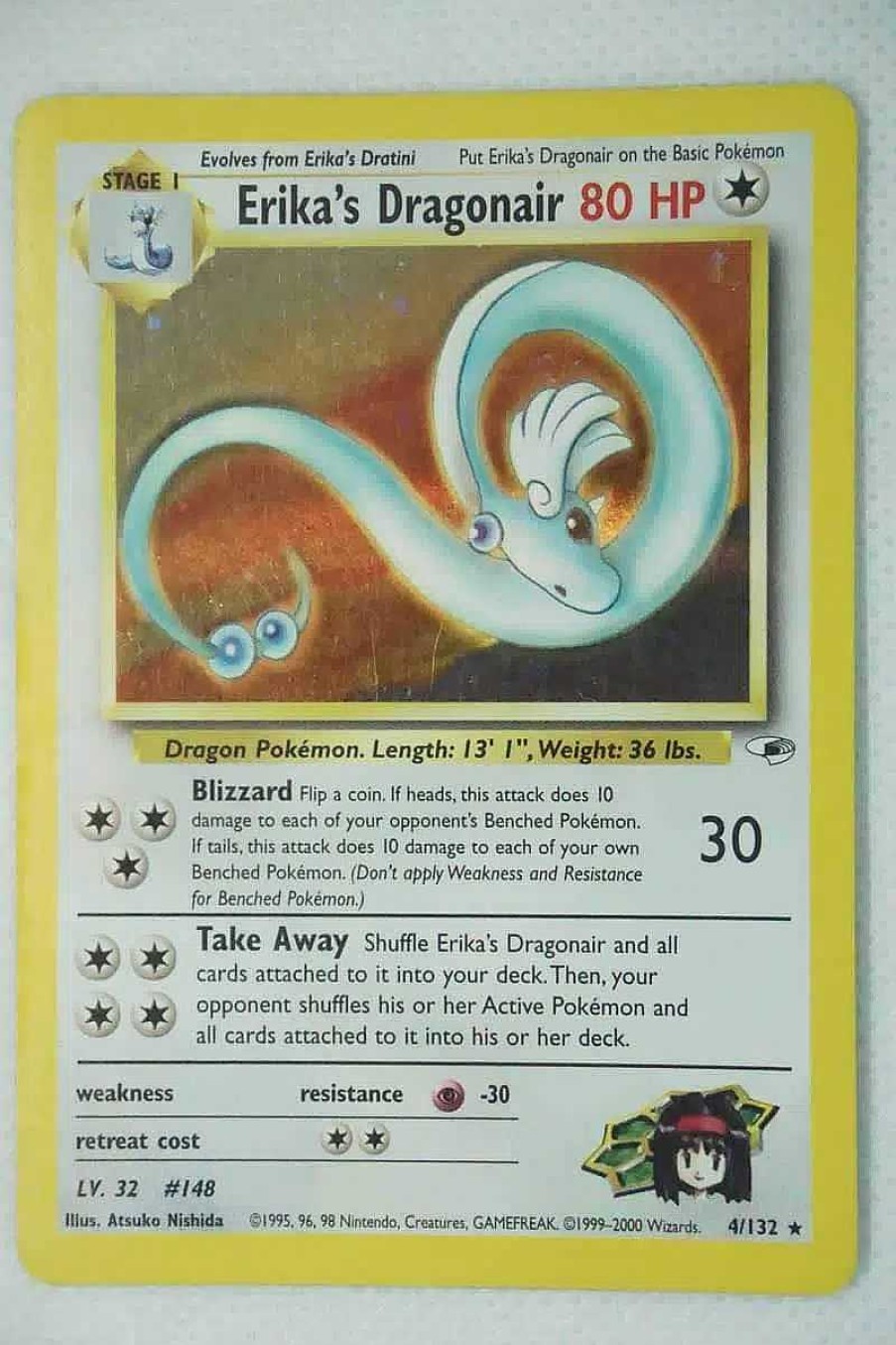 POCKET MONSTER Pokemon Kort | Erika'S Dragonair 4/132