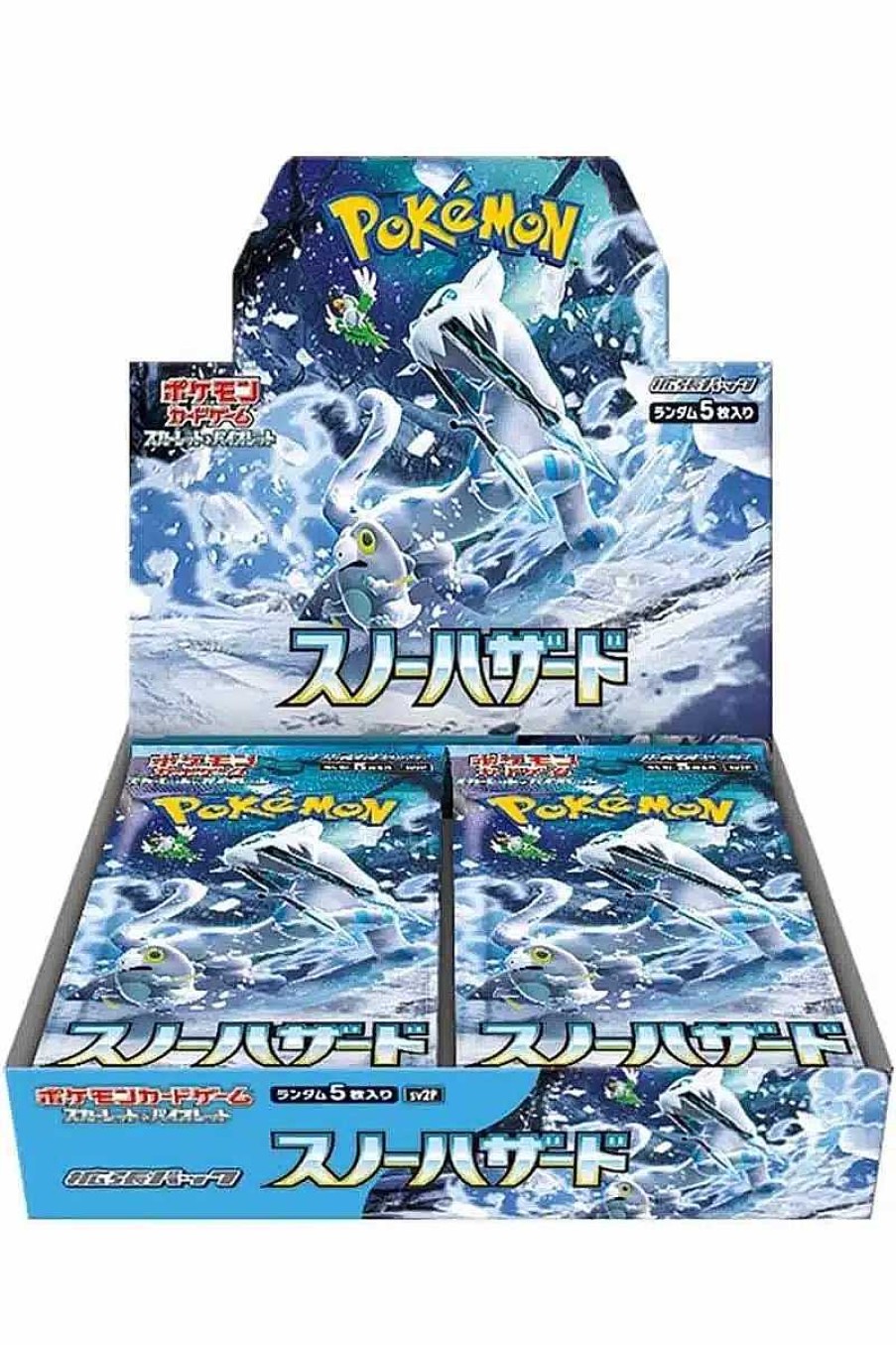 POCKET MONSTER Pokemon Kort | Japansk Snow Hazard Boosterpakke