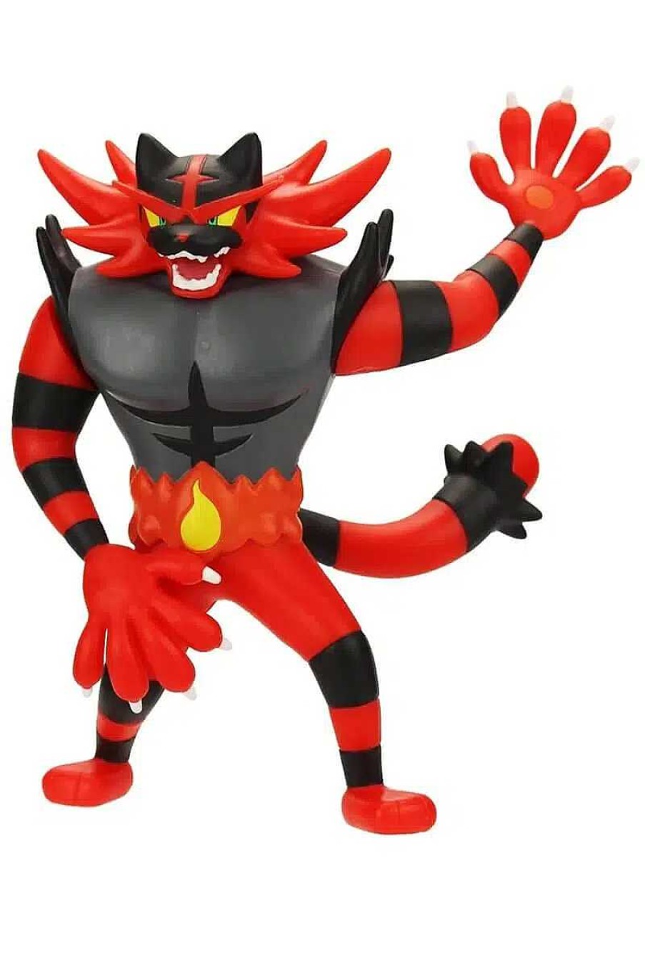 POCKET MONSTER Pokemon Figurer | Incineroar Battle Feature Figur