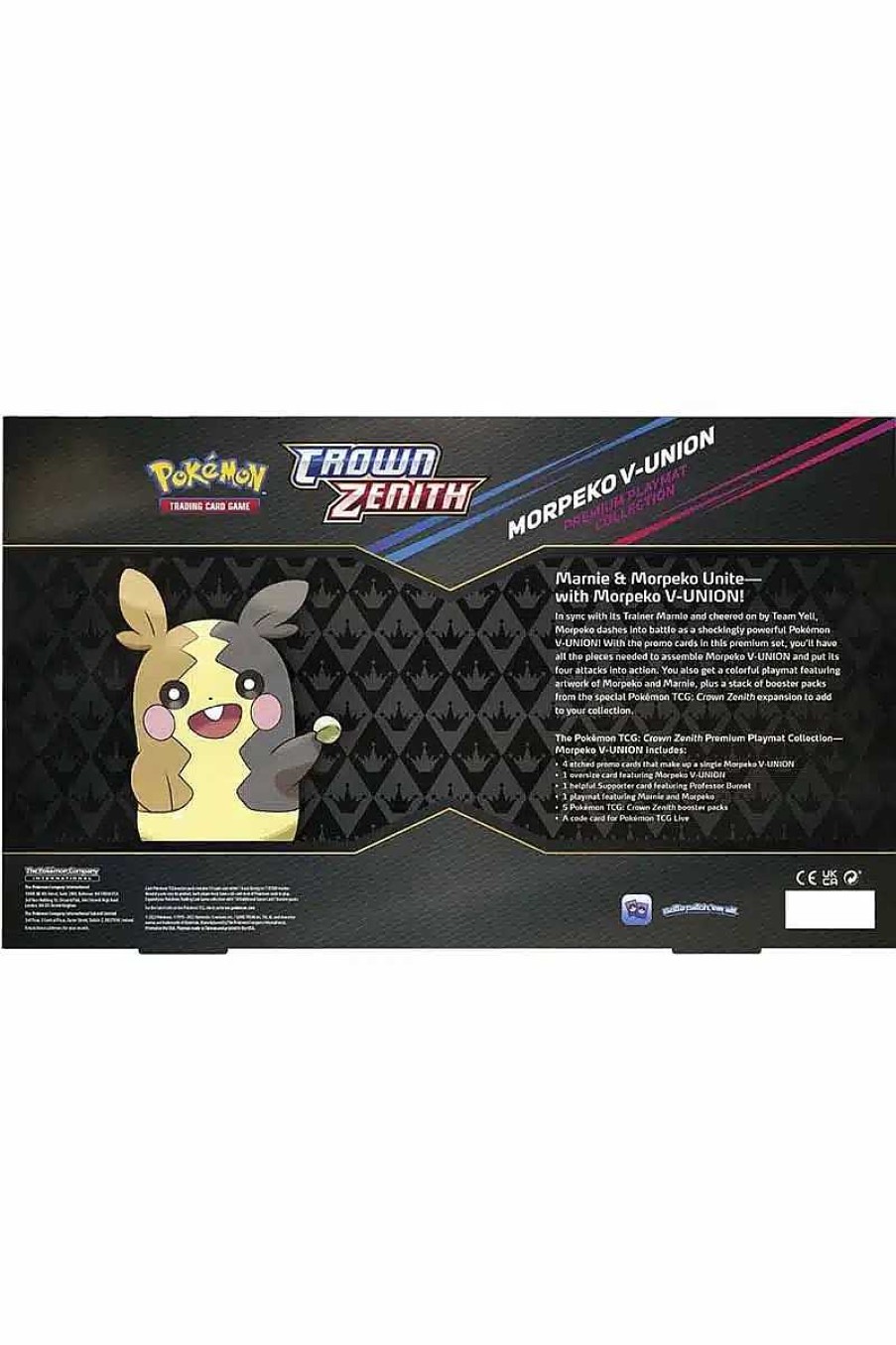 POCKET MONSTER Pokemon Kort | Crown Zenith Morpeko V-Union Premium Playmat Collection