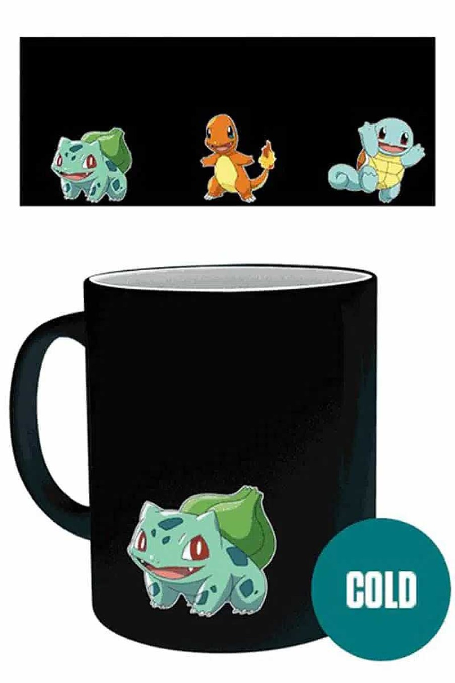 POCKET MONSTER Pokemon Til Bornevaerelset | Charmander Squirtle Bulbasaur Krus Med Farveskift